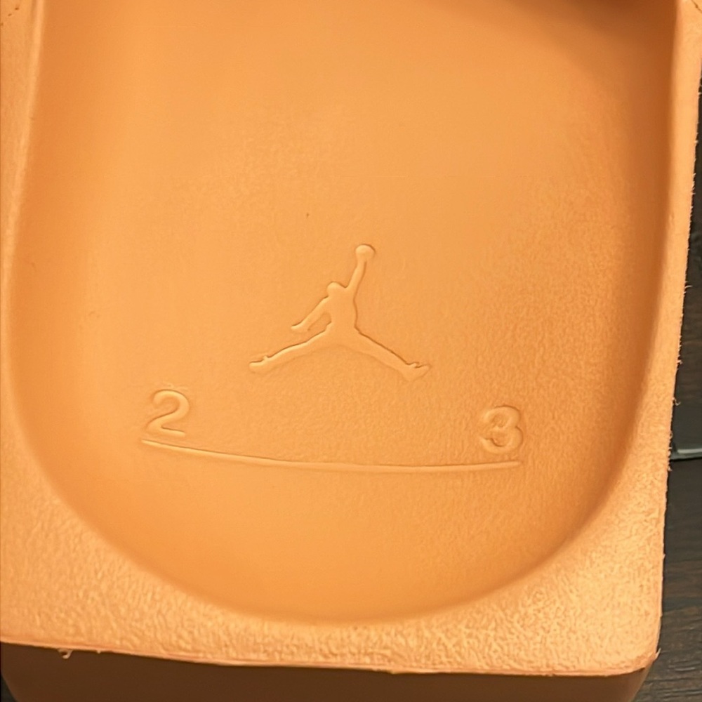 Nike Air Jordan Hex Slides Sandals Shoes DX6405 201 Amber Brown Womens Size 8 - Picture 9 of 12